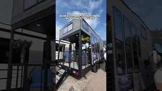 WORLD DEBUT AMAZING tiny home on wheels! 2024 Forest River Timberwolf 16ML 😍