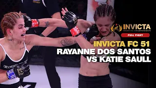 Invicta FC 51: Rayanne Dos Santos vs. Katie Saull