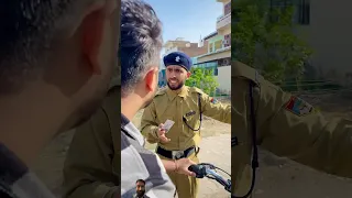 Police Inspector Ne Bacha Liya ~ Sujal Thakral #shorts #ytshorts #youtubeshorts #funny #police