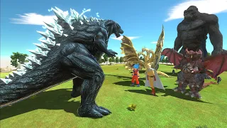 Who can defeat dinosaur Godzilla Earth - Animal Revolt Battle Simulator