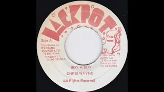 Chris Wayne - Boy A Boy 7" - Jackpot