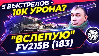 ФУГАСНАЯ FV215b (183) УНИЧТОЖАЕТ РАНДОМ WOT 🐙 "ВСЛЕПУЮ #1"