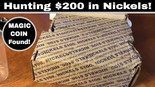 Hunting 2 Boxes of Nickels - Magic Coin Found!