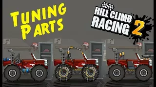 Hill Climb Racing 2 Tuning Parts Monster Truck |  1.6.0 Update