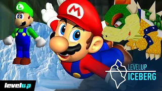 Super Mario 64 - Iceberg de SECRETOS Y CURIOSIDADES