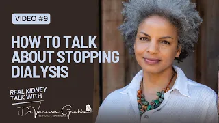 How to talk about stopping dialysis