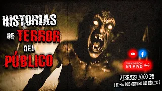 🔴EXPERIENCIAS PARANORMALES DEL PÚBLICO | PODCAST DE TERROR | TRANSMISIÓN EN VIVO #195