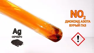 Разложение НИТРАТА СЕРЕБРА AgNO3. Получения СЕРЕБРА. Опыты по химии дома. Chemical experiments.