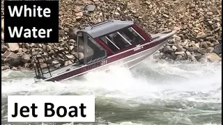 Jet boating Salmon River Rapids Idaho Viking