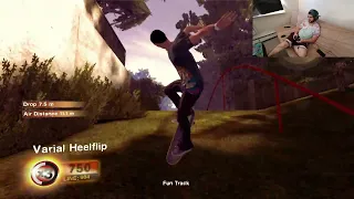 Skate 2's fun track was the best