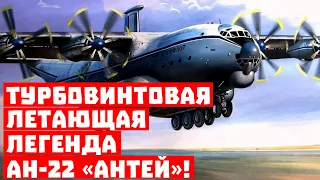 Небесный бронепоезд! Турбовинтовая летающая легенда: Ан-22 «Антей»!