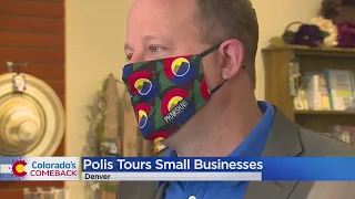 Colorado’s Comeback: Gov. Jared Polis Visits Small Businesses In Denver Metro Area