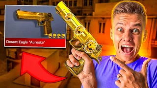 ШОК! ОБКЛЕИЛ ДИГЛ AUREАTE ГОЛД СКУЛЛАМИ 🤯 САМЫЙ ДОРОГОЙ СКИН В STANDOFF 2