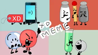 XD MEME | Inanimate Insanity X BFDI | Flipaclip Animation