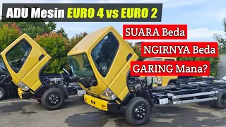 Suaranya KHAS! Perbandingan Mesin Canter Euro 2 dan Euro 4,Ngirnya beda