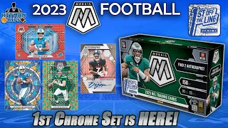 1st Big Chrome Set is Here! 2023 Mosaic Football 1st Off The Line (FOTL) Box