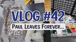 WHITENING BRICKS AND PAUL LEAVES THE STORE!!! | Weekly Lego Selling Vlog #42