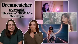 FIRST TIME REACTION | Dreamcatcher(드림캐쳐) Dystopia Trilogy: 'Scream' + 'BOCA' + 'Odd Eye'