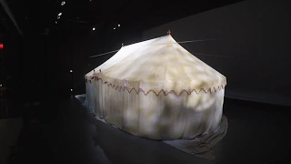 Washington 's War Tent Installation Timelapse