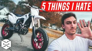 5 Things I HATE About My Honda CRF450R Supermoto