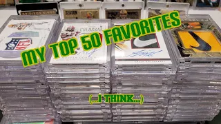 Updated: My 50 Favorite Cards In My Football Card Collection