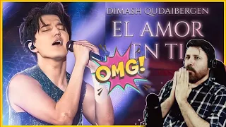 REACTION - Dimash - El Amor En Ti | Almaty | Concert