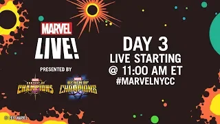 Marvel LIVE from NYCC 2019! | Day 3