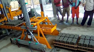 FULLY AUTOMATIC M50 GRADE CONCRETE PAVER  MAKING  MACHINE IN ASSAM MODEL 7550