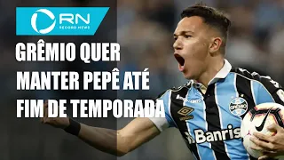 Pepê recebe oferta, mas Grêmio pretende manter jogador no time