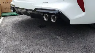 G15 840i exhaust sound(feat. M performance exhaust)