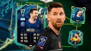 TOTS o TOTY? MESSI 97 TOTS REVIEW! FIFA 22 ULTIMATE TEAM