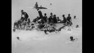 The "Float," Waikiki, Honolulu, Hawaiian Islands (1906) Edison