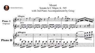 Mozart/Grieg - Piano Sonata no.16, K.545 arr. for two pianos {Live Lugansky/Rudenko}