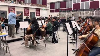 Rehearsal of the Legend of Zelda, arranged by John Yong