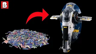 Extreme LEGO Building! Jango Slave One Custom Model Making