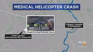 NTSB Releases Preliminary Report On Drexel Hill Helicopter Crash