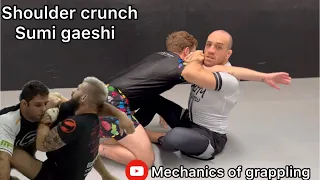 Gordon Ryan’s infamous Shoulder crunch Sumi Gaeshi