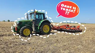 Oare trage JD 6120M disc de 5metri????