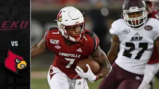 Eastern Kentucky vs. Louisville Football Highlights