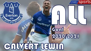 Dominic Calvert Lewin All Goals For Everton 2020/2021