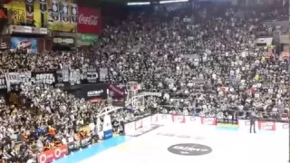 Atmosphere in Pionir (Partizan - PAOK | FIBA Basketball Champions League Play-Off Qualifiers)