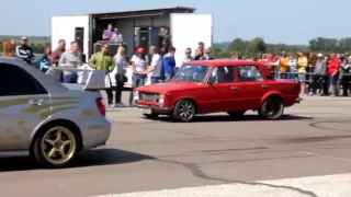 ВАЗ 2101 Турбо vs Subaru Impreza WRX STi