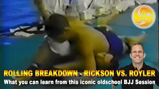 Rolling Breakdown - Rickson Gracie vs. Royler Gracie