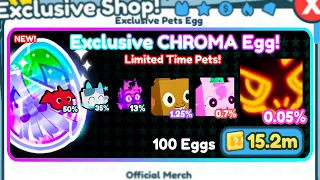 *NEW* FREE EXCLUSIVE CHROMA EGG in Pet Simulator X?!