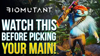 BIOMUTANT | All Classes & Breeds: Which Should You Main First? (Biomutant Character Creation)