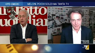 Par condicio, la stoccata di Travaglio alla destra: "Vogliono coprire questo popò di letame"