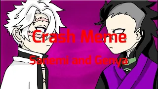 Crash Meme - Demon Slayer/Kimetsu no Yaiba Animation Meme (Shinazugawa brothers)