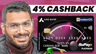 Axis Bank Indian Oil Credit Card - 4% Cashback On Fuel