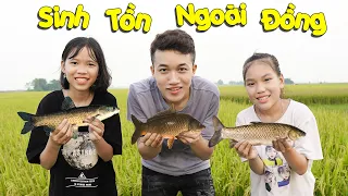 24h Sinh Tồn Ngoài Đồng ♥ Min Min TV Minh Khoa