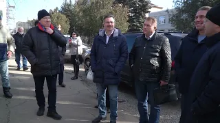 Делегация Владимирской области посетила Докучаевск на Донбассе